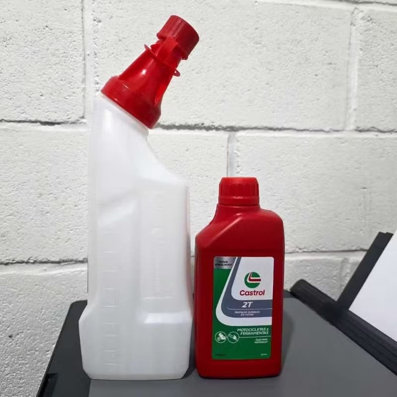 Óleo 2T Castrol + Misturador De Combustivel