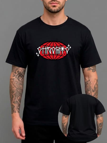 Camiseta Estampada Chronic - Camisa 100% Algodão Unissex Macia Qualidade Premium - Envio Rapido
