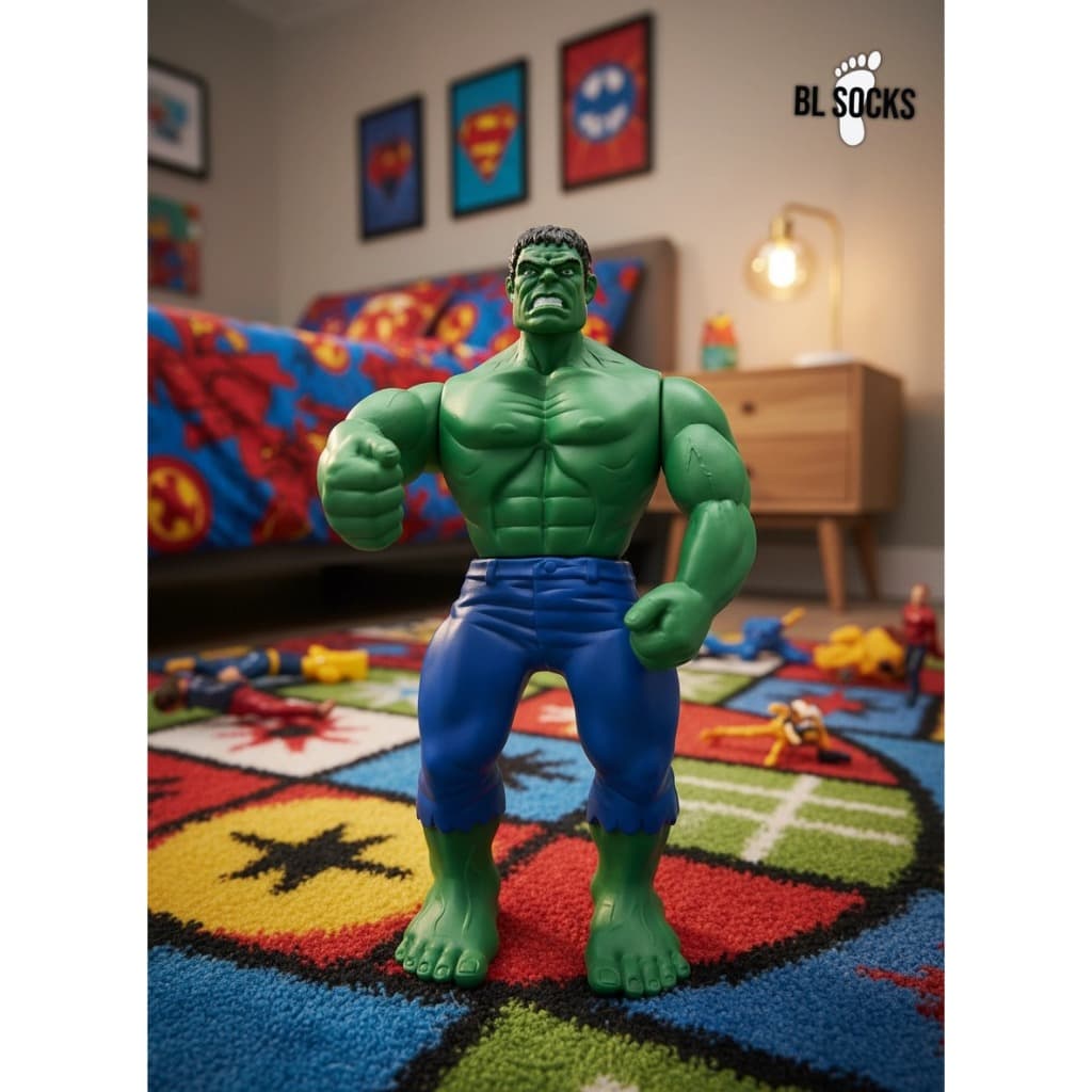 Boneco Hulk Vingadores Marvel Super Heróis Brinquedo