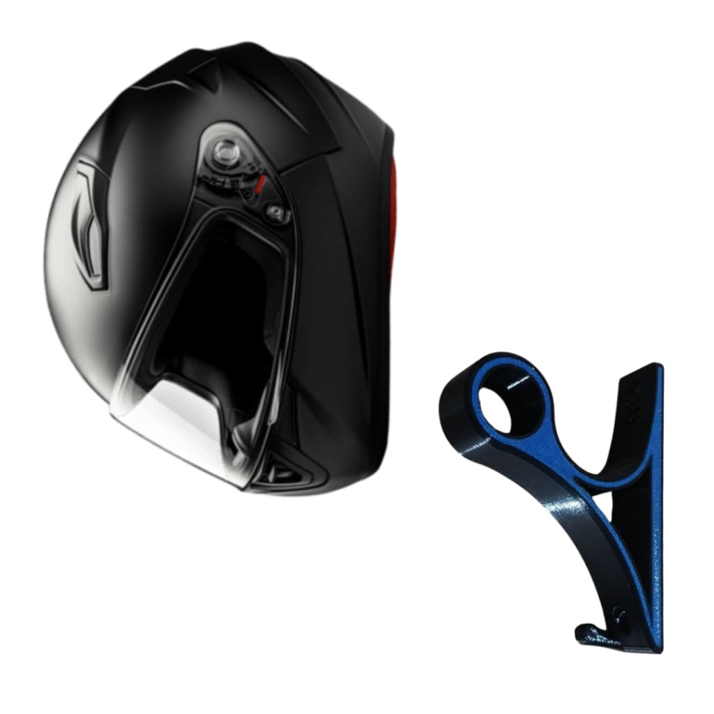 Suporte de Parede para Capacete - Organize e proteja seu capacete com praticidade e Estilo