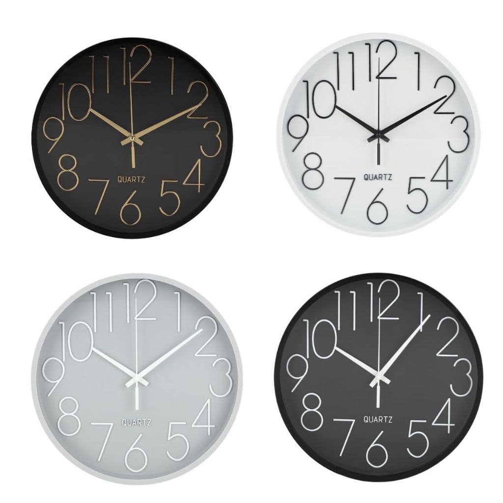 Relogio de Parede Minimalista 24cm