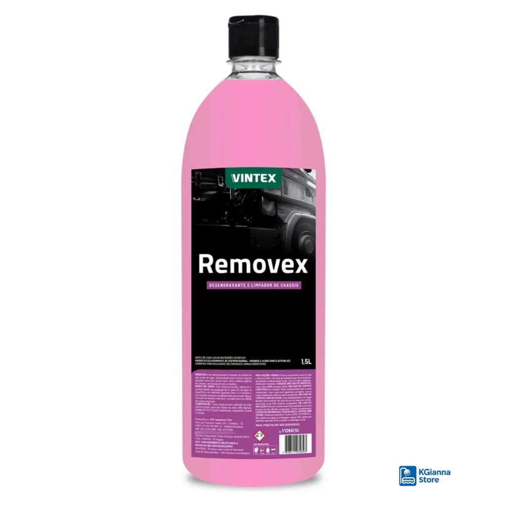 Removex 1,5 L Vonixx – Removedor de Piche e Cola Automotivo - Limpador de chassis Desengraxante