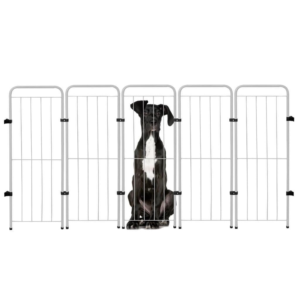 Cercado Aramado Portão Pet Portátil Segurança Dobrável 98cm Cachorro Móvel Criança