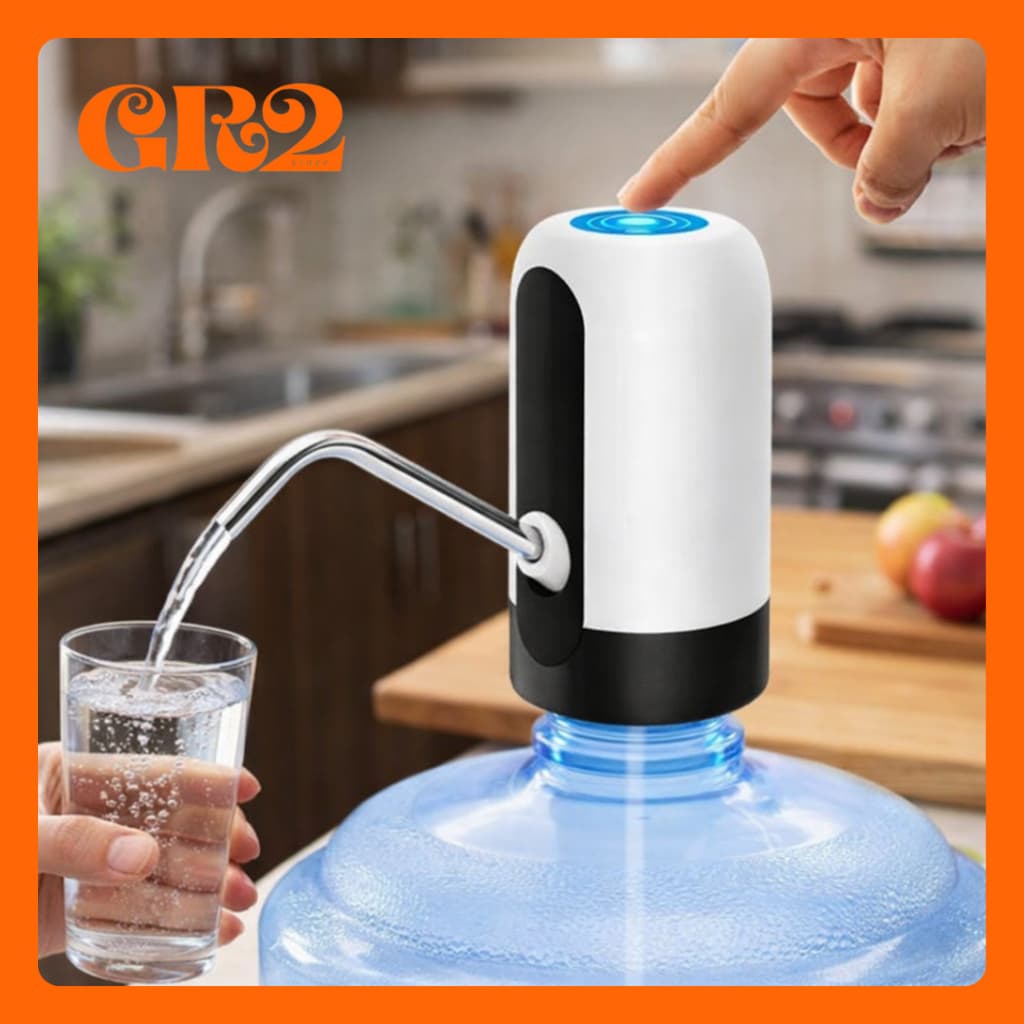 💧 Bomba De Água Para Garrafão Elétrica Recarregável Automática Prático Bebedouro Portátil Universal