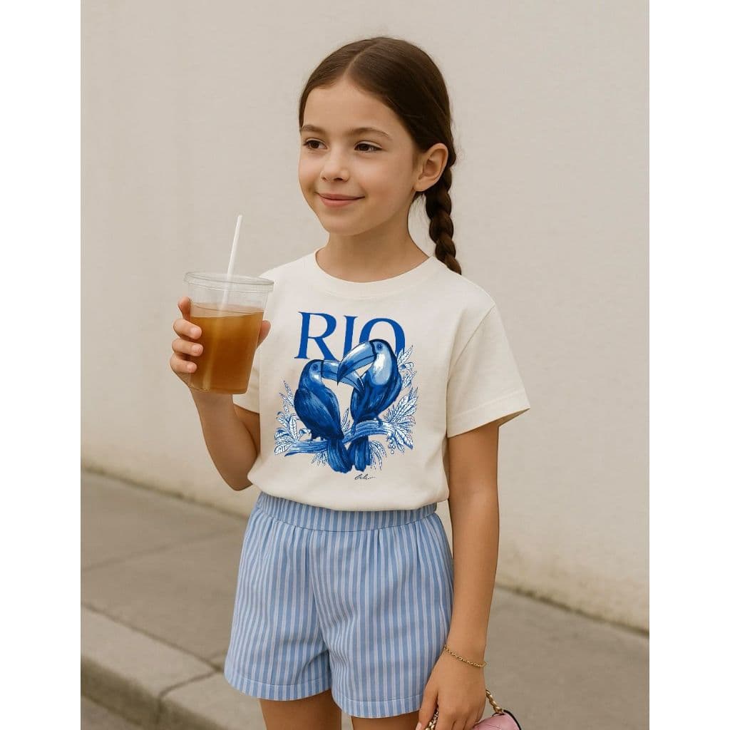 Blusa Camiseta T-Shirt Camisa Infantil Roupa Menina Estampada Desenho