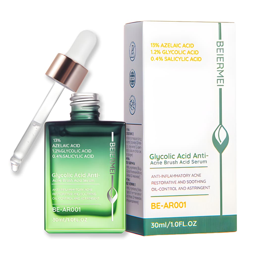 BEIERMEI Antiacne Anti manchas Concentrado Em Ácido Glicólico + Tranexâmico + Lactobionico 30ml