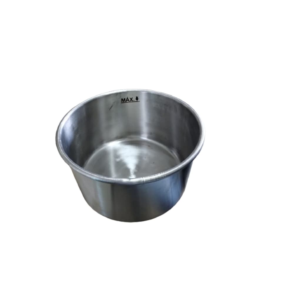 Tacho bacia panela p/ amassadeira misturadora de massa espiral industrial Venâncio VAE 25  peça original de reposição