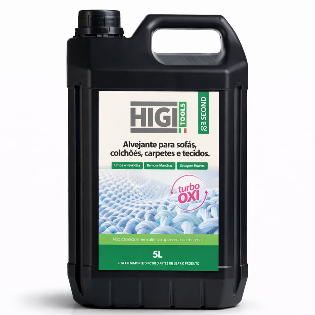 Higitools Second Limpa Tecido E Colchao 5l Limpeza Profunda
