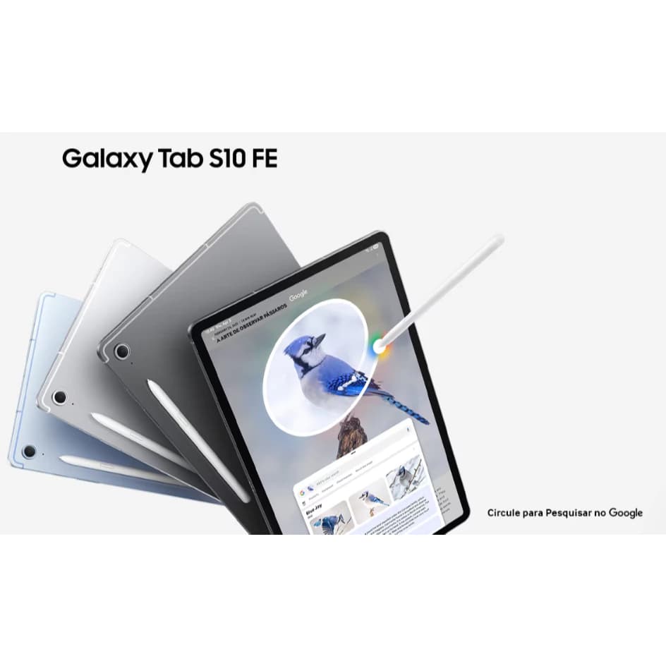 Tablet Galaxy S10 Fe Tela 10.9 8GB/128GB (COM CANETA) ( CAIXA SLIM SEM CARREGADOR )