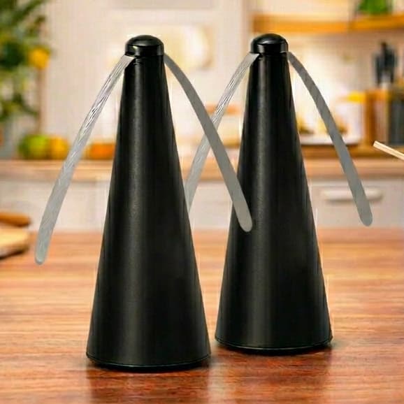 Kit 2, 3 ou 4 Espanta Mosca Mini Ventilador Repelente De Insetos Mosquito P/ Mesa Cozinha Restaurante Atacado