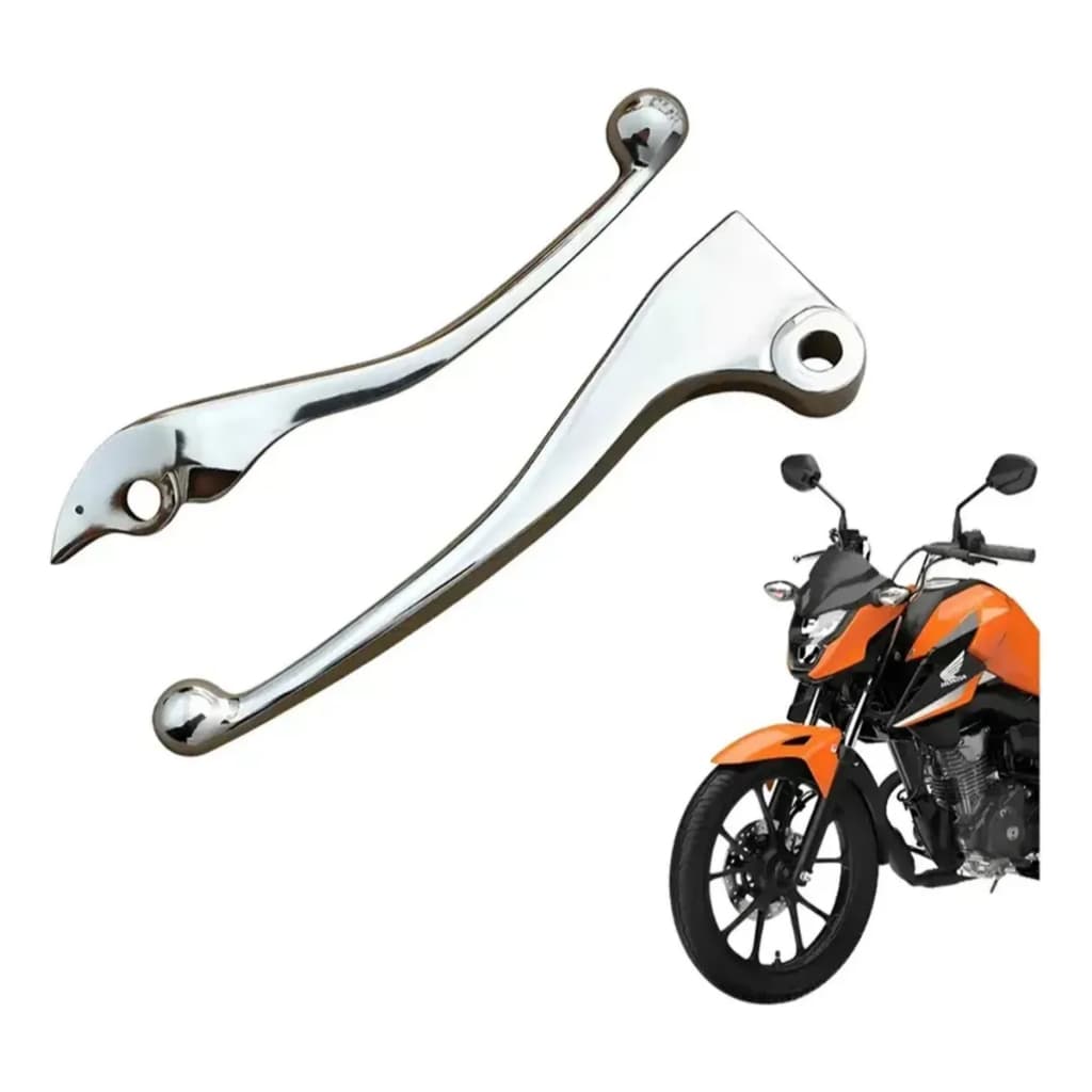 Par de Manete Maçaneta Cg 160 Start Fan 2025/2026