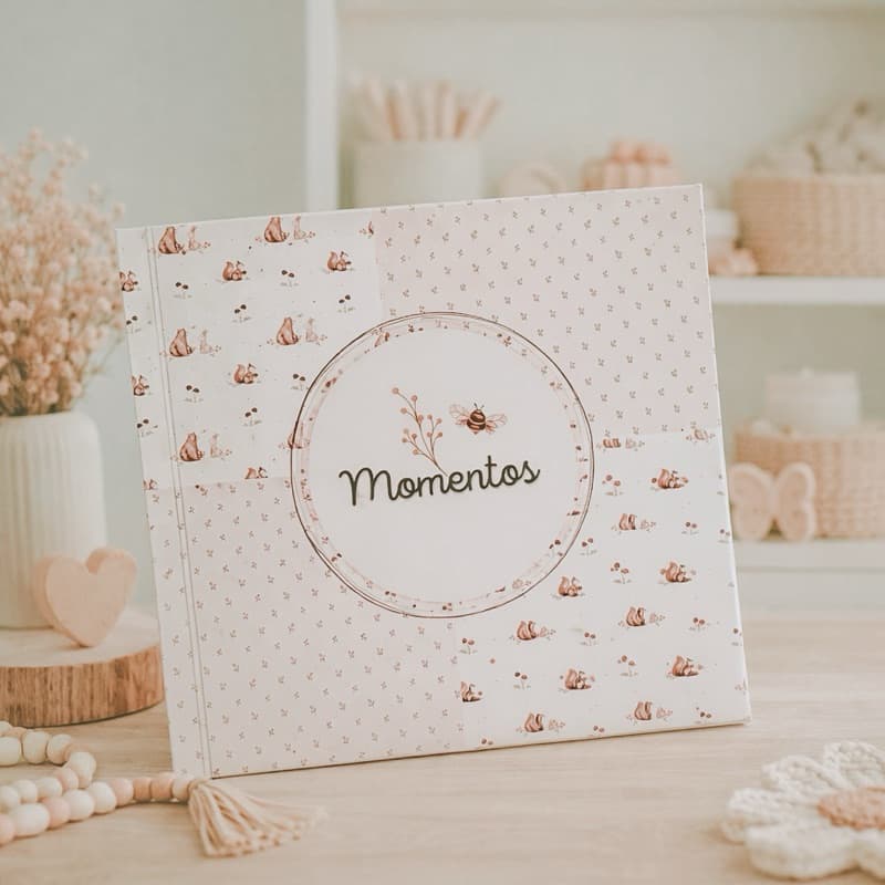 PRONTA ENTREGA | Album para + de 40 fotos | Momentos - Tamanho 20x20 | 30 páginas