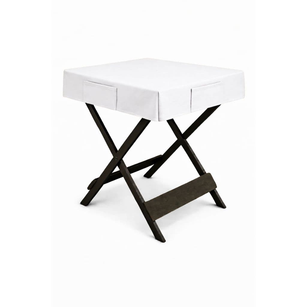 Capa para Mesa Plástica 60x60 Impermeável Bagum com Bolsos Laterais Restaurante Bar Lanchonete