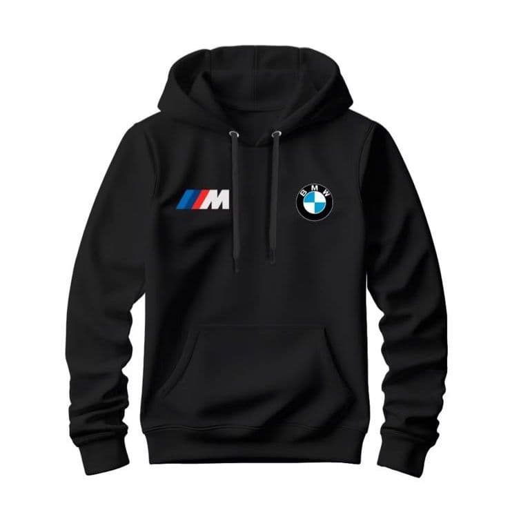 Moletom Canguru Unissex com Estampa de Carro BMW