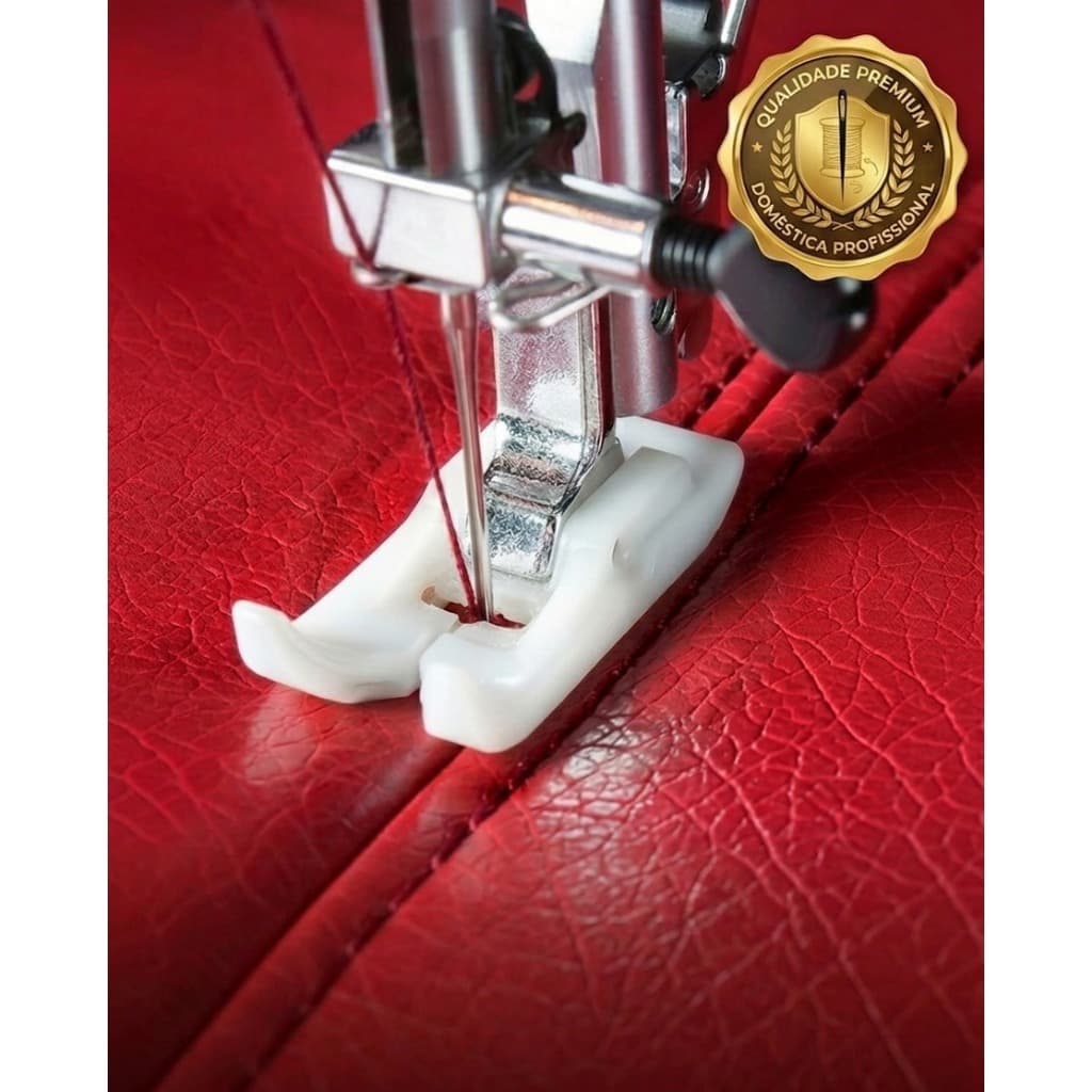 Calcador de Costurar Malha/Tricô/Lycra/Cotton/Couro/Vinil/Plástico/Espuma/Lona/Pé Sapata Sapatilha Pontos Decorativos