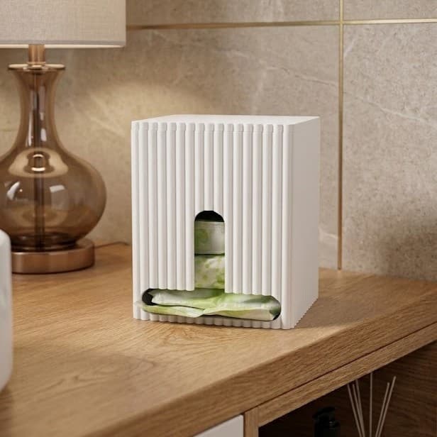 Porta Absorvente Organizador Feminino Para Banheiro Lavabo Necessaire Dispenser Íntimo