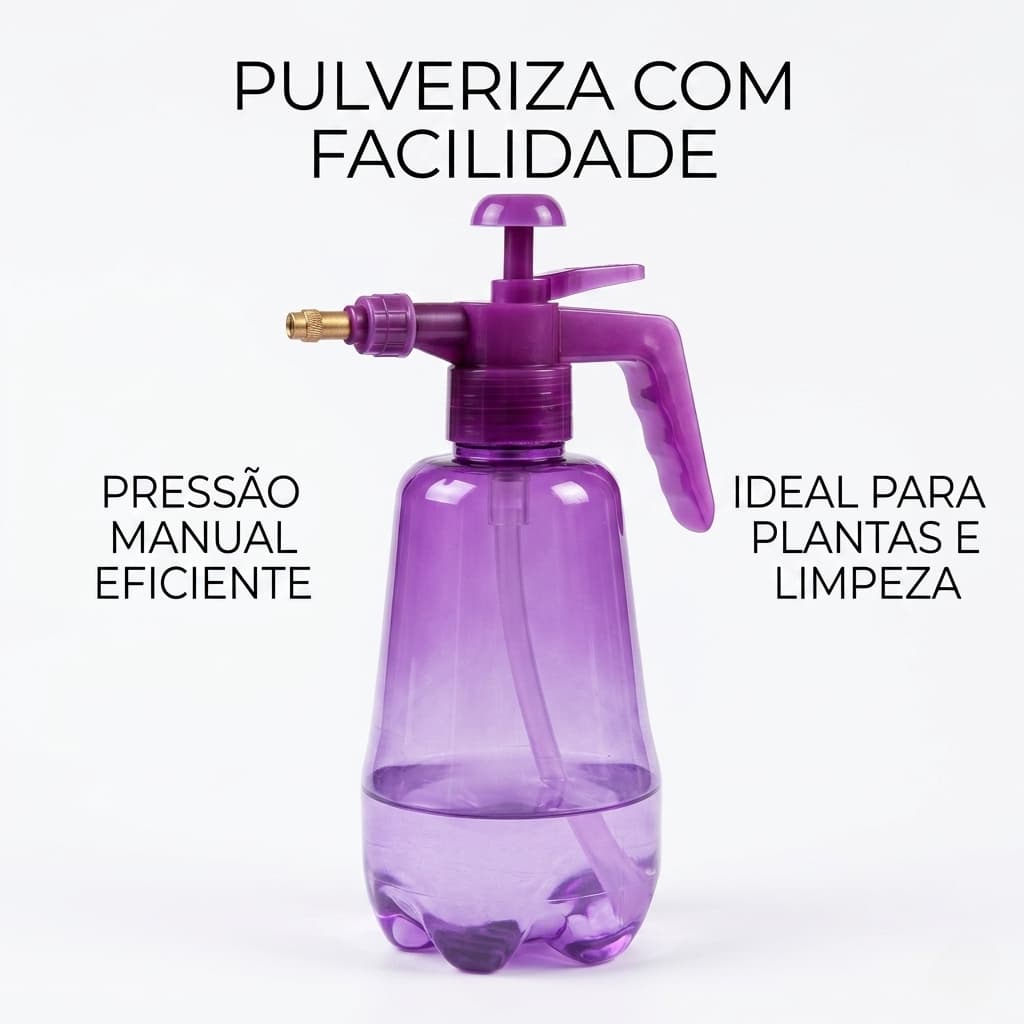 Pulverizador 1,6L de pressão domestico jardinagem manual- sortido