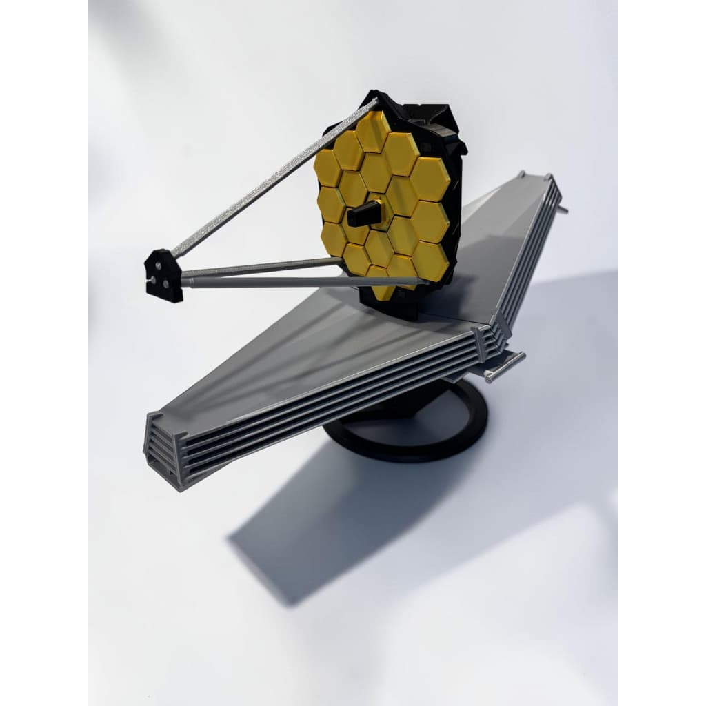 Miniatura Telescópio James Webb – Decoração Científica