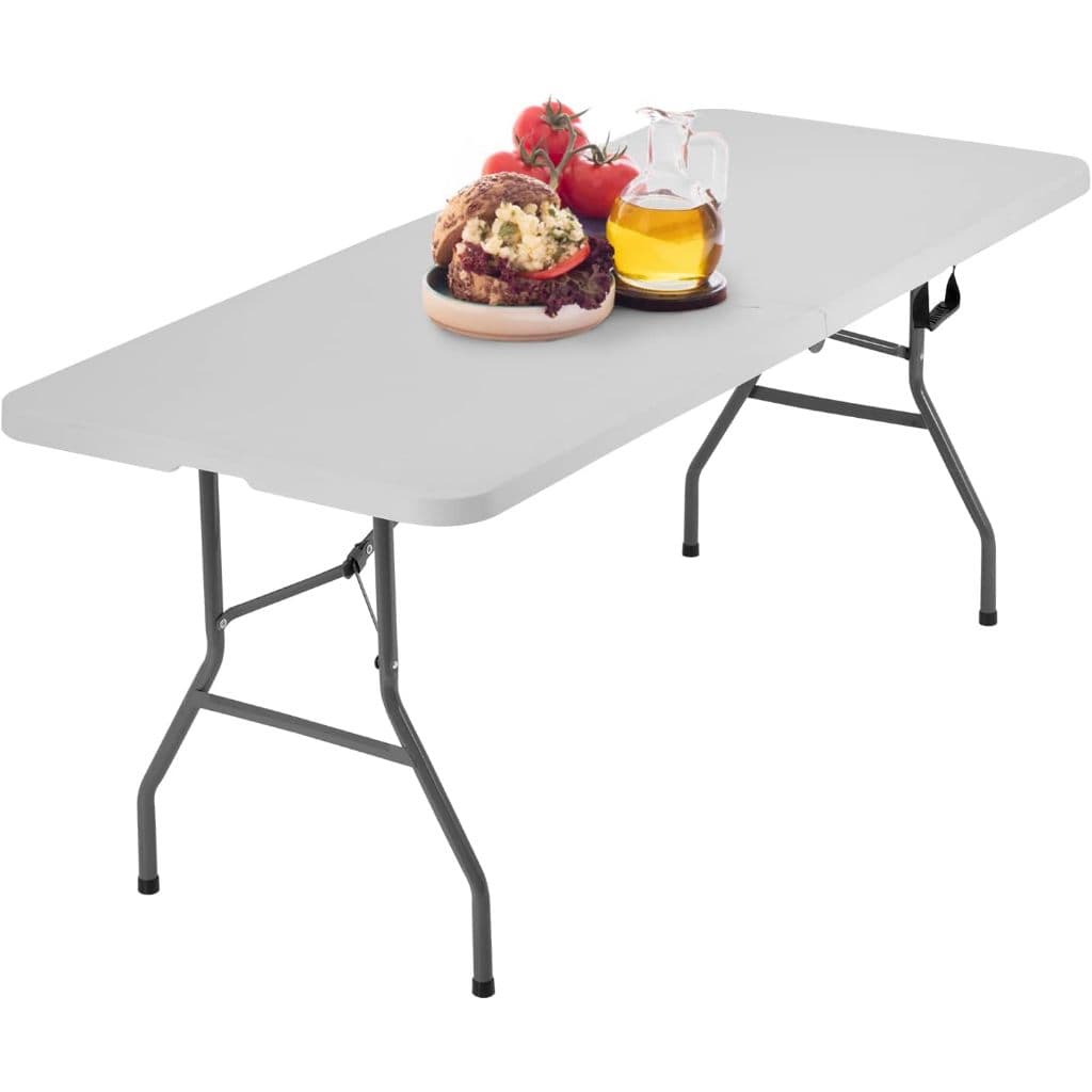Mesa Multiuso Dobrável 180cm – Compacta e Resistente