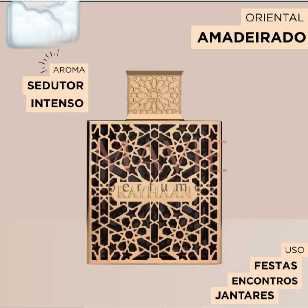 Perfume Rayhaan Elixir EDP 100ml Masculino Importado Original Longa Duração