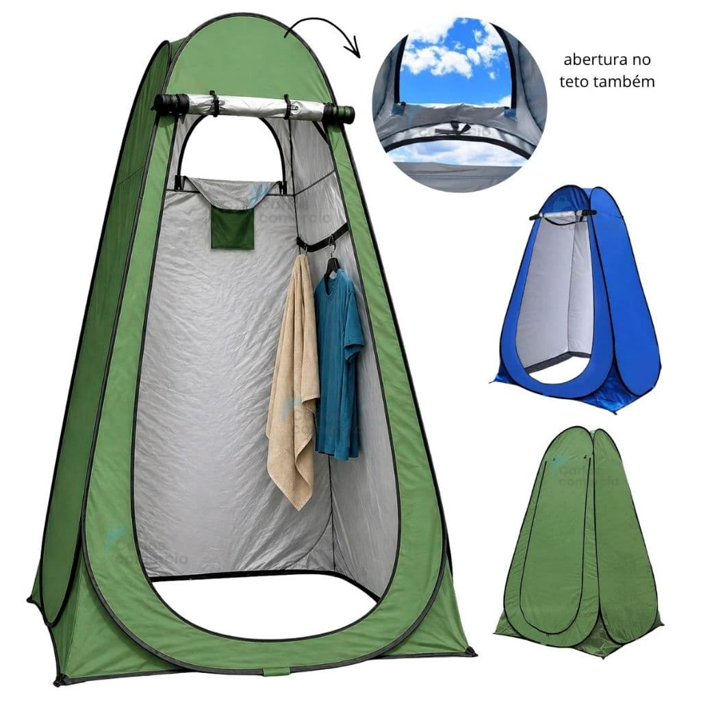 Barraca Trocador Banheiro Roupas Camping Portátil Bolsa