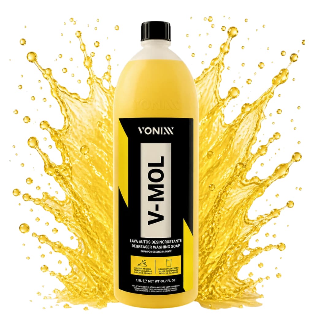 Shampoo Desengraxante Lama e Óleo Lavagem Automotiva V-mol Vonixx 1,5l