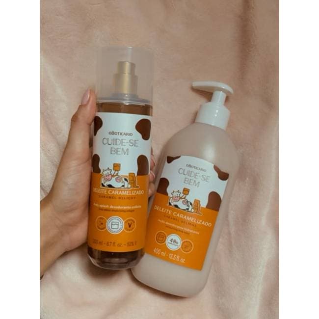 Deleite Caramelizado Cuide-se Bem: O Body Splash Mais Amado