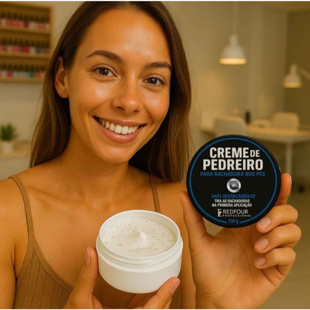 Creme Hidratante do Pedreiro de ureia Para pés Rachados 150g original RedFour