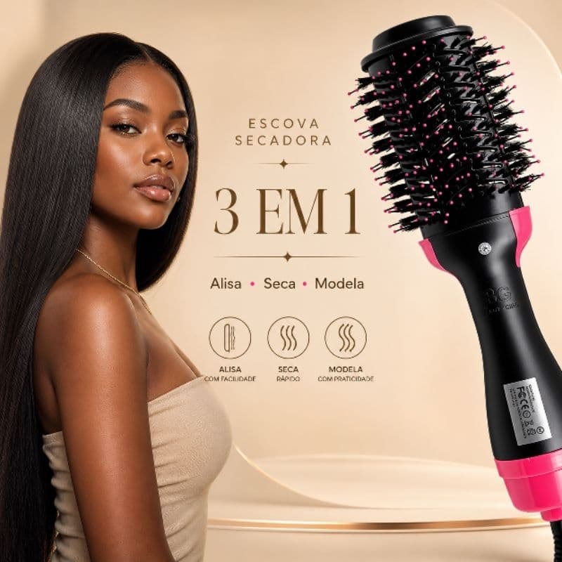 Escova Secadora Alisadora 110v