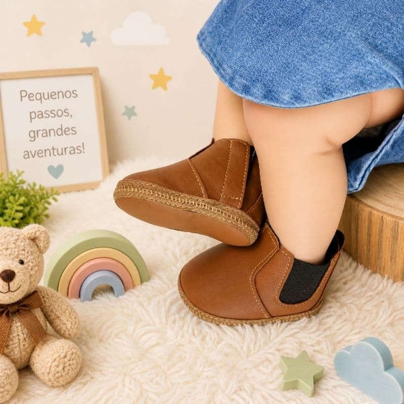 Bota para bebê menino ou menina botinha cowboy quadrilha jeca festa junina bebe butina
