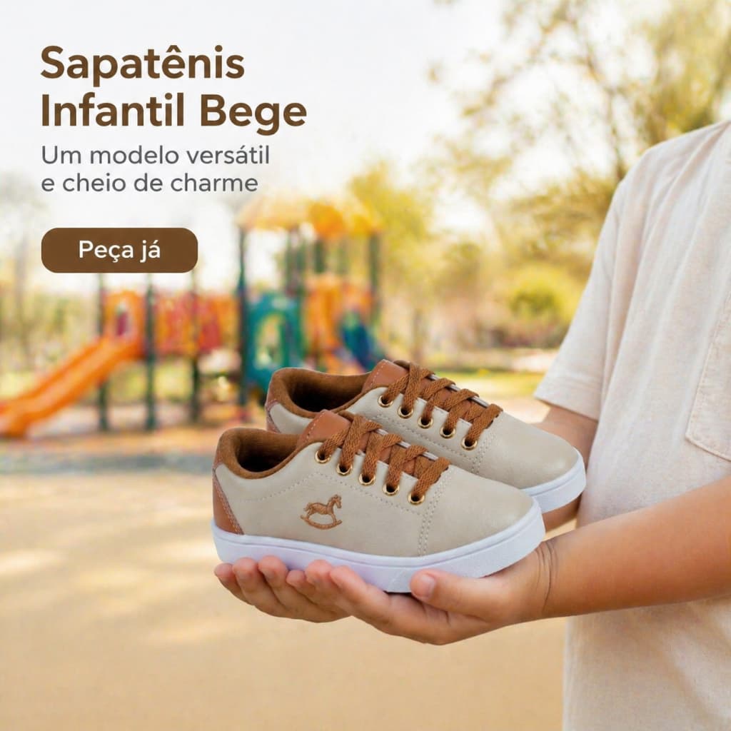 Sapatenis Menino Infantil Versátil | Um Modelo Para Tudo e Com Conforto e Estilo | PRONTA ENTREGA!