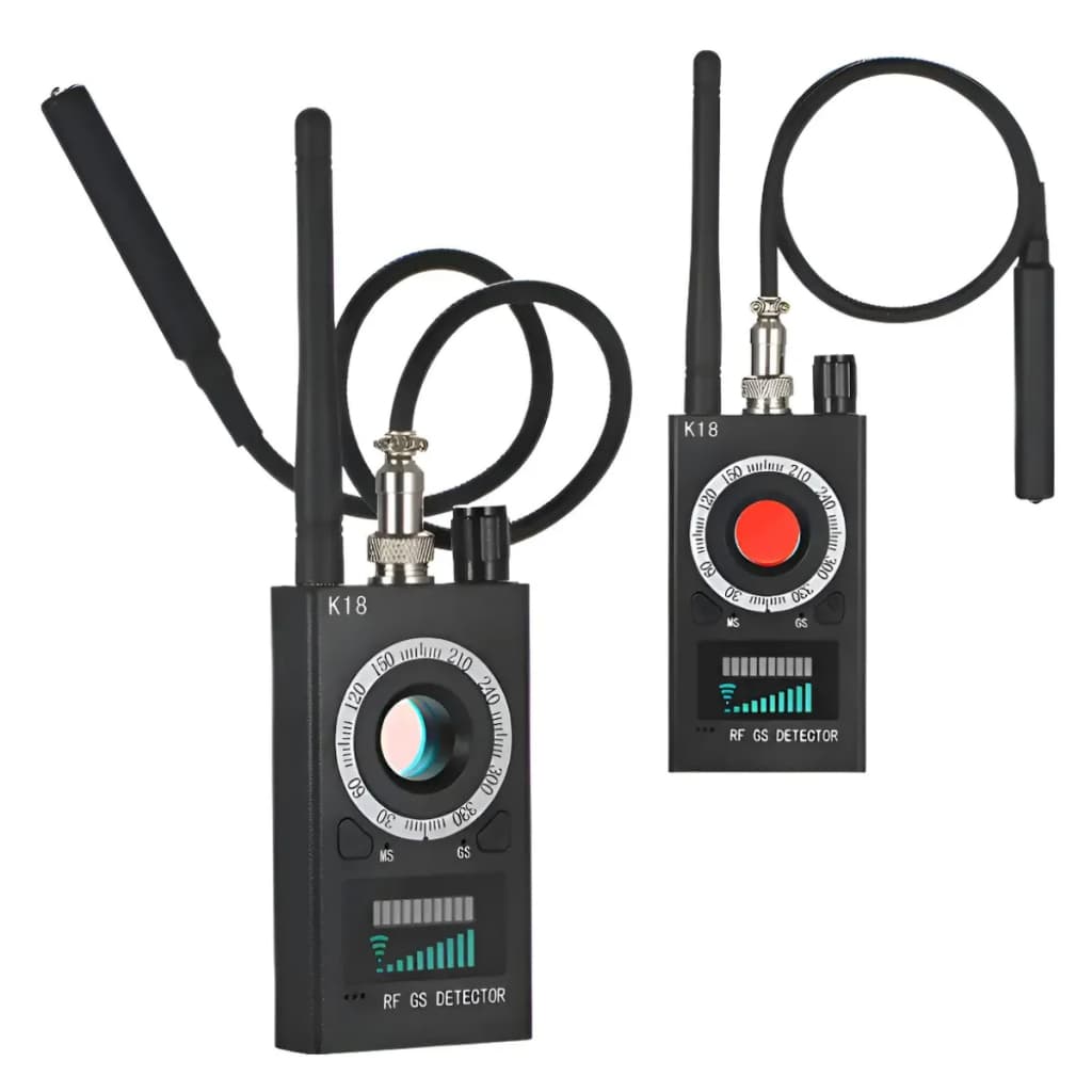 Detector De Frequência Localiza Rastreador GPS VassourinhaCamera Espiã Sinais Escuta K18