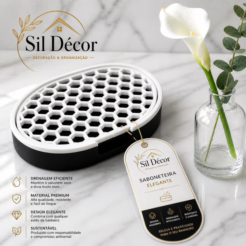 saboneteira para banheiro lavado minimalista em 3d