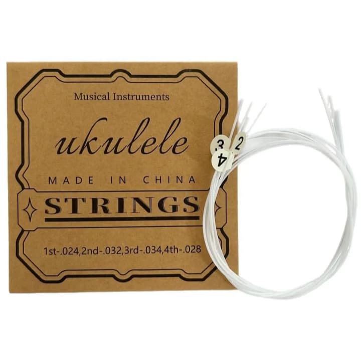 Cordas Ukulele 4 Pçs/Set Para 21in 23in 26in De Nylon Encordoamento China