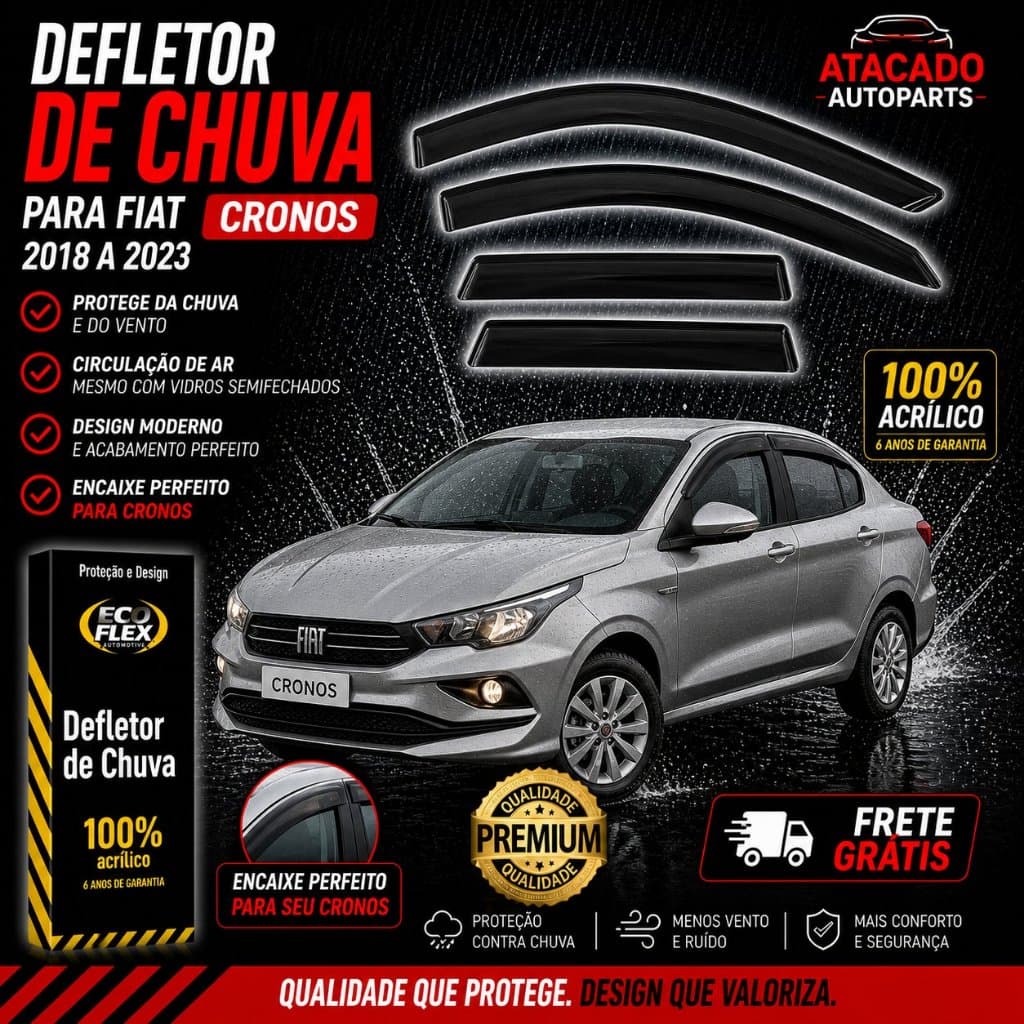 CALHA DE CHUVA CRONOS 18/2023 4P