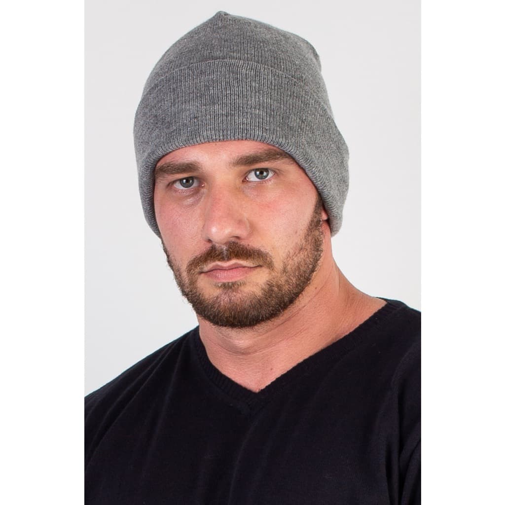 Gorro masculino de tricô para inverno 50011