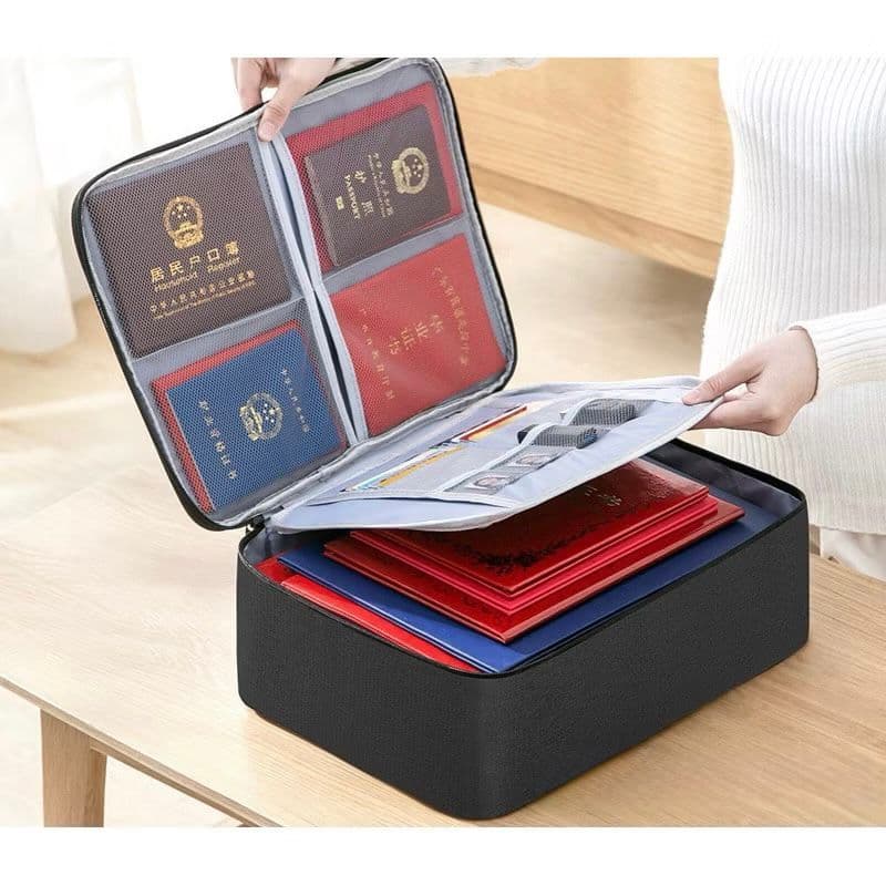 Bolsa De Documentos Premium Com Cadeado E Código Case Com Trava Cadeado Porta Documentos Segurança E Organização