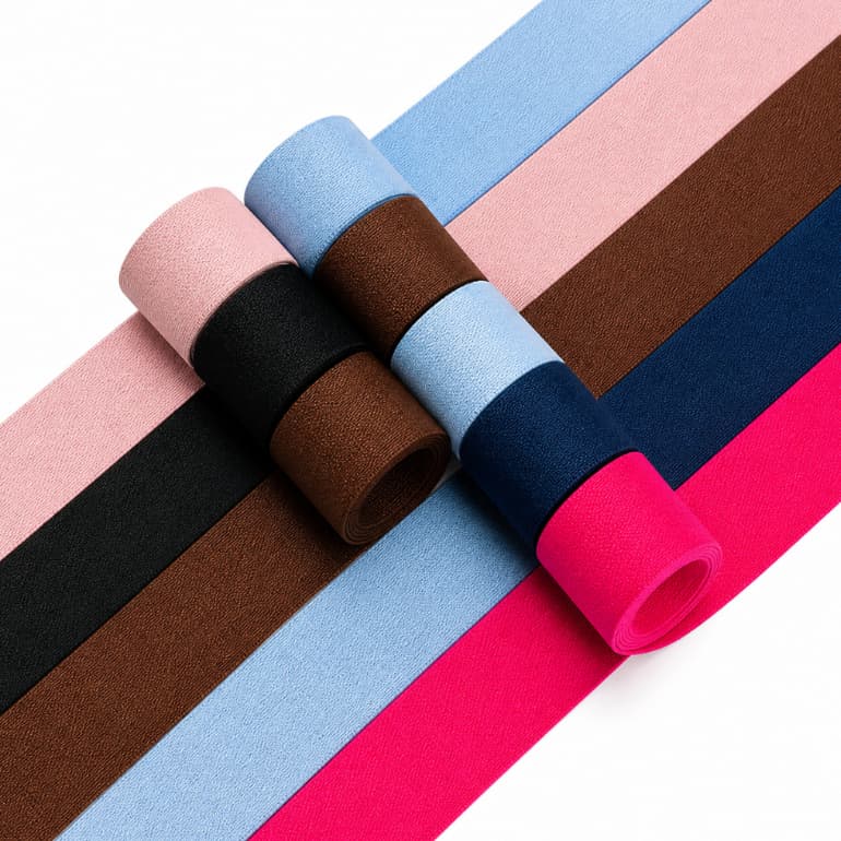 Fita Alça Chic 30MM 5 Metros Diversas Cores fita reforçada cardaço poliester para Artesanato varias cores