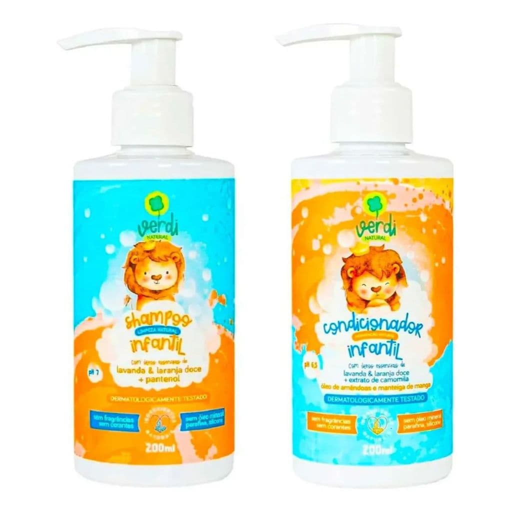 Verdi Natural Combo Shampoo + Condicionador Vegano Infantil