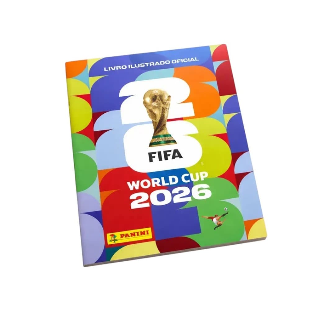 Álbum Copa do Mundo 2026 World Cup Livro para Colar Figurinhas