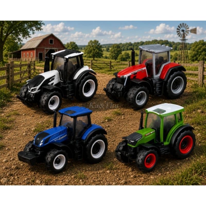 Miniatura Colecionável Trator Massey Ferguson -Fendt - Escavadeira- Caminhão-1:64  - Maisto