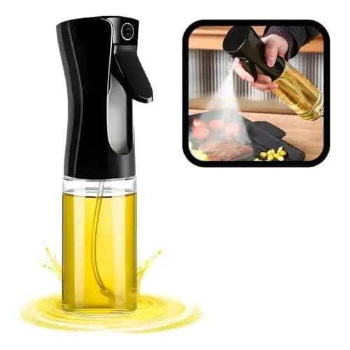Spray Dosador Azeite E Vinagre Vidro Preto B-Max BM-F1103