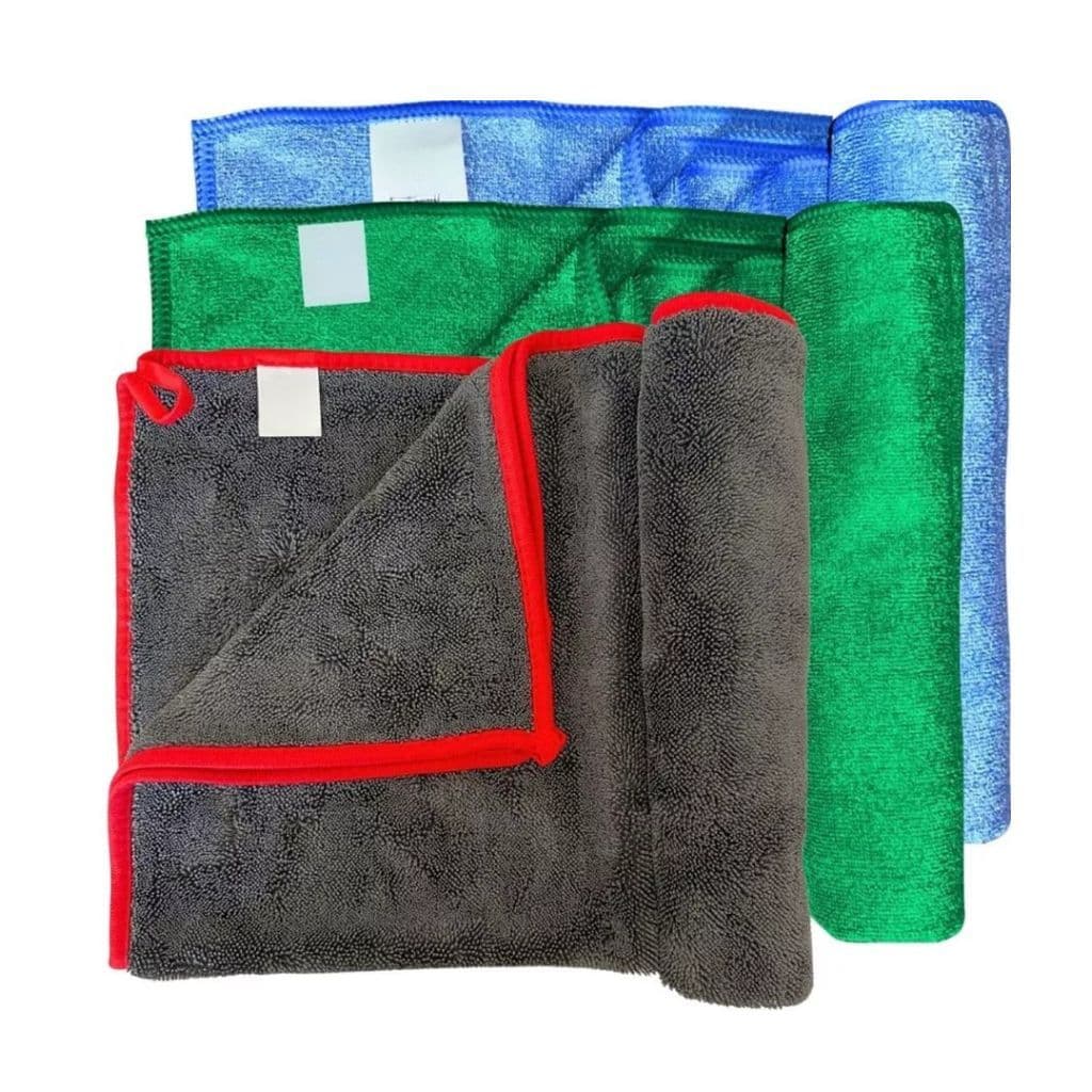 Kit Toalhas de Secagem Automotiva 60x90cm ou 50X90cm ou 48X88cm Toalha Gigante de Carros para Secar