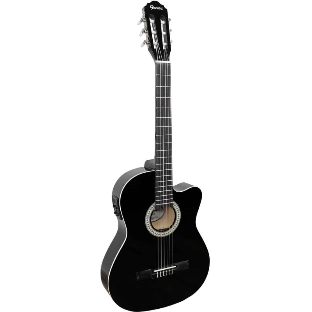 Violão Giannini Elétrico Start NF14 Nylon Flat com Cutaway