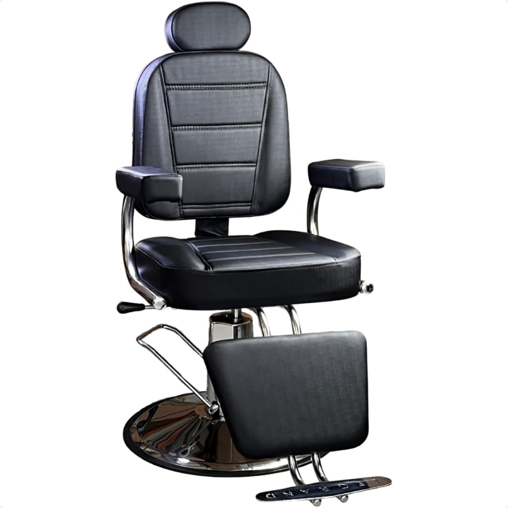 Poltrona Reclinável Cabeleleiro Barbeiro, Hidraúlica Base Redonda Salão Cabeleleira Salão Barbearia.