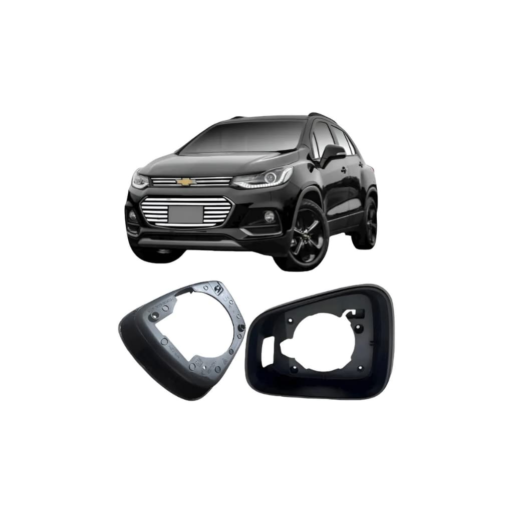 Aro Retrovisor Tracker 2020 À 2023 Lado Esquerdo (motorista)