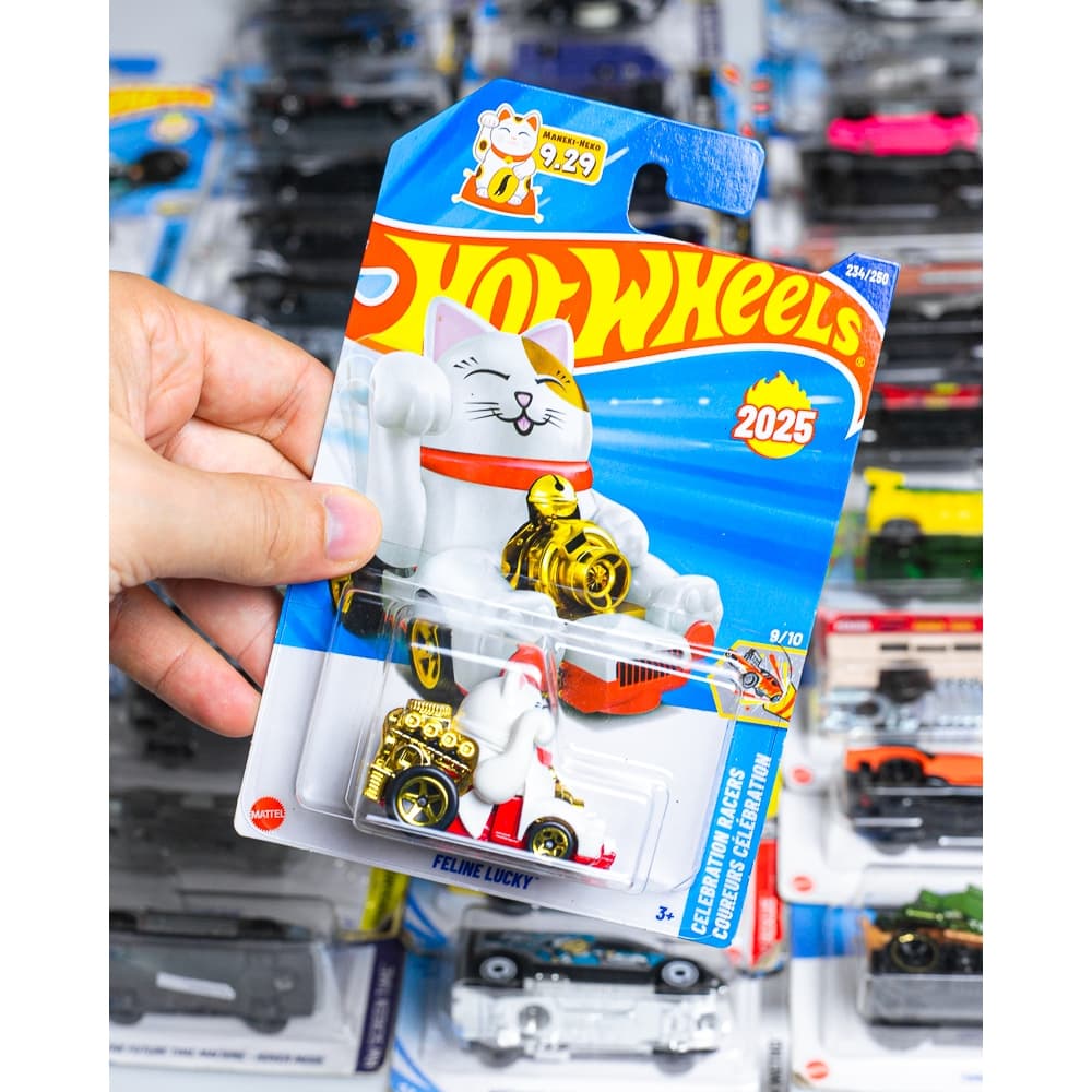 Hot Wheels Feline Lucky - Celebration Racers 2025