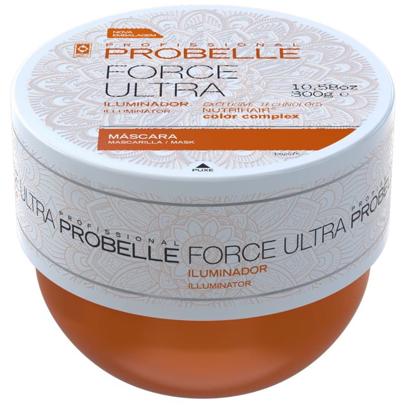 MÁSCARA DE TRATAMENTO PROFISSIONAL FORCE ULTRA 300g PROBELLE