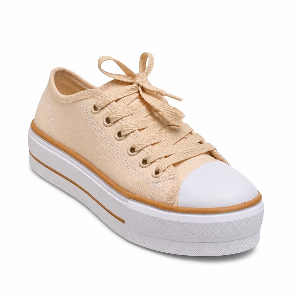 Tenis Feminino Plataforma Casual Retro Caminhada Passeio dia a dia Costurado Envio rapido
