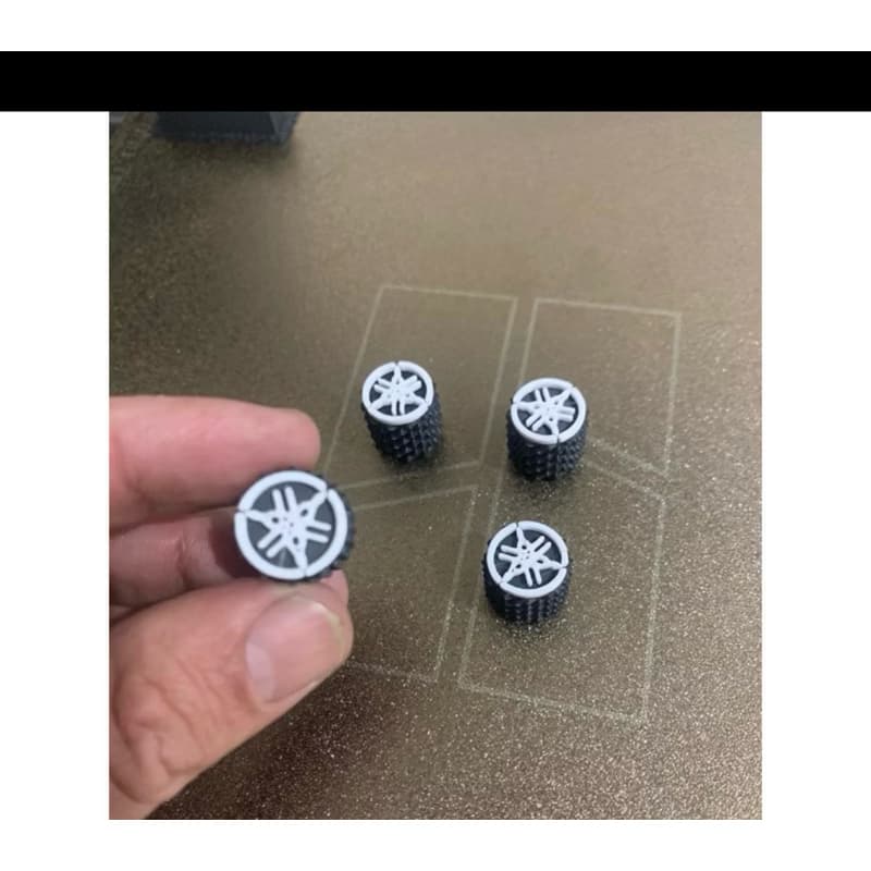 Tampa de Valvula de Pneu /pino de roda / Yamaha / Honda / Audi/ Volkswagen- 2 Pares Impressão 3D em...